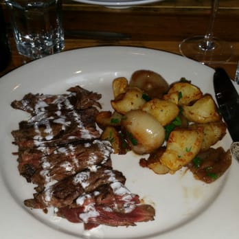 Aita - Hanger Steak with Oxtail Ravioli in the background - Italian Near Me - Brooklyn, New York
