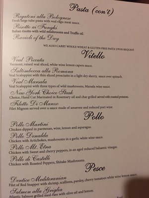 Menu photo 5 Antica Ristorante New York, NY