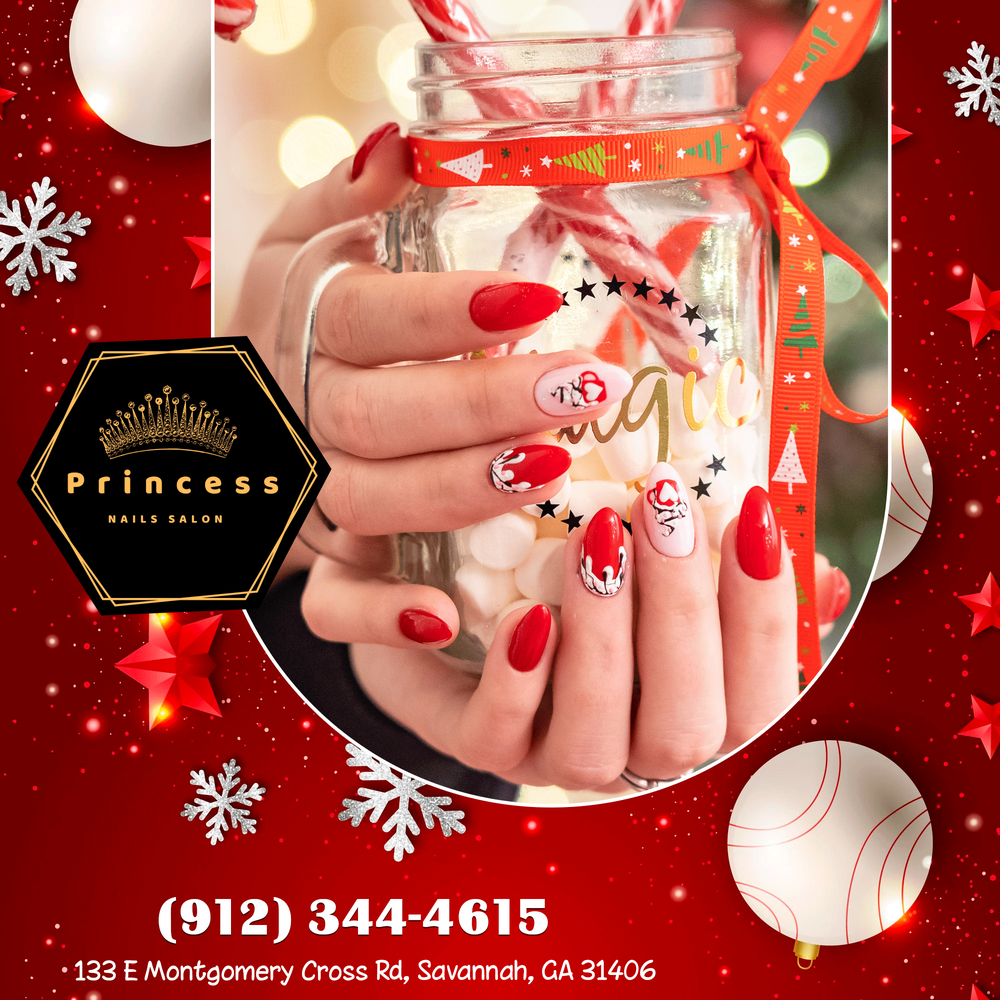 Princess Nail Salon Logo