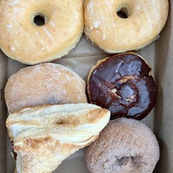 Top Donut - Honey Dip, Jelly Filled, Boston Cream, Apple Turnover, Apple Cider Donut