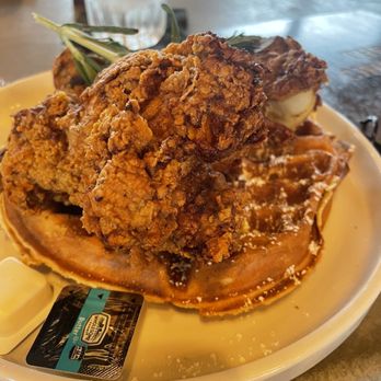 The Chicken Koop - Fried chicken and waffles-definitely recommend. Sweet, salty, crunchy and savory. - Chicken Shop Near Me - Downey, California The Chicken Koop - Fried chicken and waffles-definitely recommend. Sweet, salty, crunchy and savory. - Chicken Shop Near Me - Downey, California