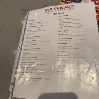 Old Chicago Pizza + Taproom - Local craft beer menu - Pizza Near Me - Billings, Montana