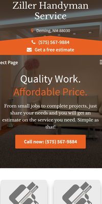 Ziller Handyman Service Logo