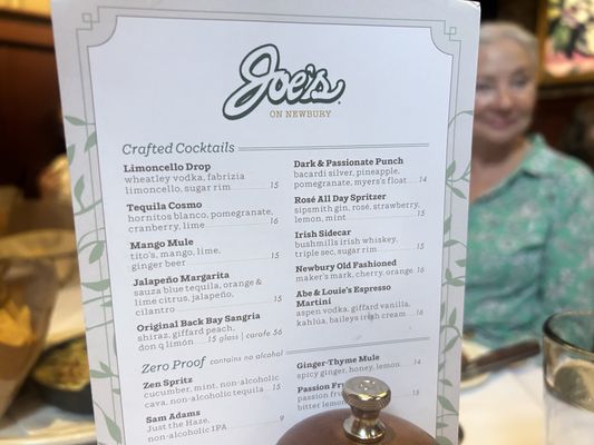 Joe’s on Newbury by null