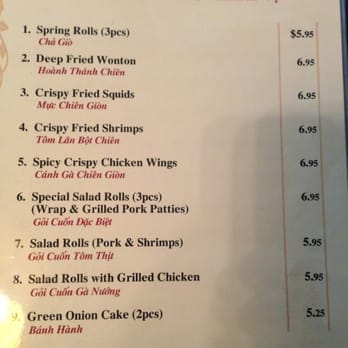 Spring Roll Kitchen - Menu pg1 - Vietnamese Near Me - Edmonton, Alberta