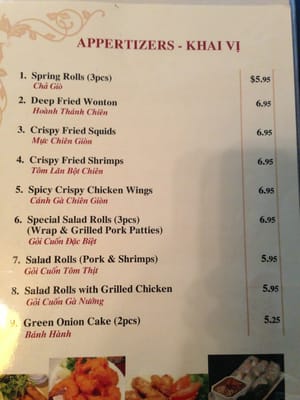 Menu photo 8 Spring Roll Kitchen Edmonton, AB