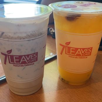 7 Leaves Cafe - House Coffee & Sunset Passion - Bubble Tea Near Me - Cupertino, California