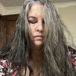 My hair after they colored it My hair after they colored it