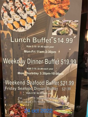 Menu photo 5 Asia Buffet Buena Park, CA