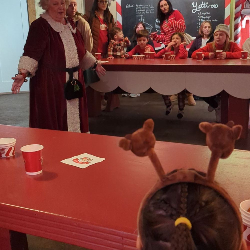 The North Pole Experience - Mrs. Clause bakery (mini donuts and hot chocolate given to everyone) - Performing Arts Near Me - Flagstaff, Arizona