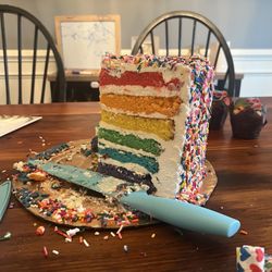 Sugar Mama's Bakery - Rainbow layers