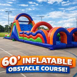 Bouncing Around - 60' Obstacle Course