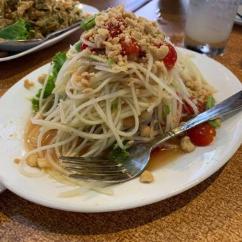 SriPraPhai Thai Restaurant - Papaya Salad - Thai Near Me - Woodside, New York SriPraPhai Thai Restaurant - Papaya Salad - Thai Near Me - Woodside, New York