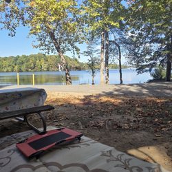 Oak Hollow Campground - What a veiw from site 12C
