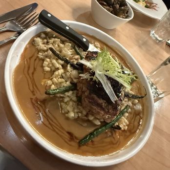 Poppycocks - Pork Ribeye - New American Near Me - Traverse City, Michigan