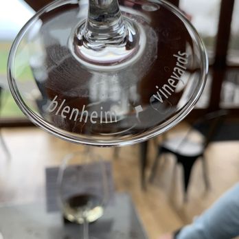 Blenheim Vineyards - a glass of wine - Wineries Near Me - Charlottesville, Virginia