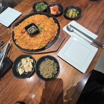 HanEuem - Pork Belly Kimchi Pancake - Korean Near Me - Los Angeles, California HanEuem - Pork Belly Kimchi Pancake - Korean Near Me - Los Angeles, California