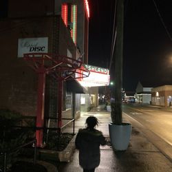 Entering the location