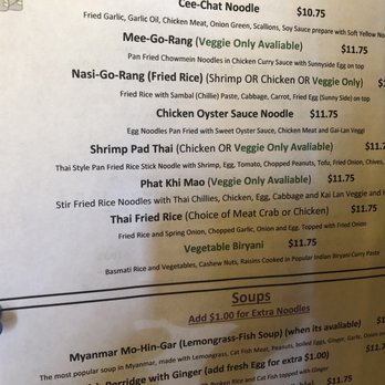 Green Elephant Restaurant - Burmese Near Me - Loomis, California