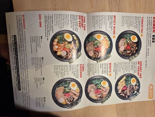 Menu photo 1 Ultra House Langley, WA