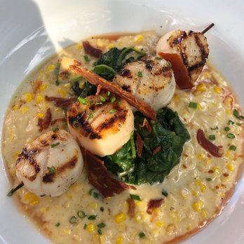 Hamiltons' At First and Main - Scallops special - New American Near Me - Charlottesville, Virginia Hamiltons' At First and Main - Scallops special - New American Near Me - Charlottesville, Virginia