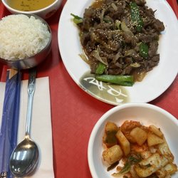 Gang Nam Food Court - My husband said the bulgogi was "ok".