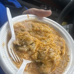 Blue Mexican Food Truck - Green chili tamales