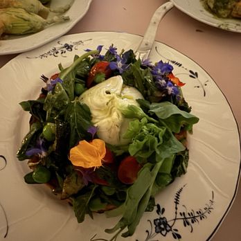 Funke - Burrata with fresh veggies - Italian Near Me - Beverly Hills, California
