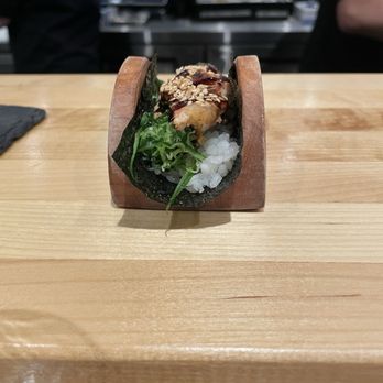 Sugo Hand Roll Bar - Unagi roll - Sushi Bars Near Me - Seattle, Washington Sugo Hand Roll Bar - Unagi roll - Sushi Bars Near Me - Seattle, Washington