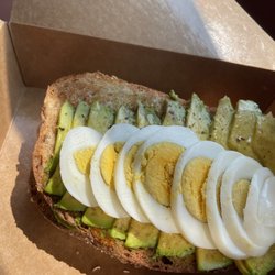 Village Juice Garden - Avocado and Hard Boiled Egg