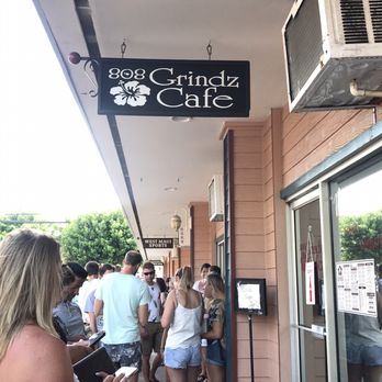 808 Grindz Cafe - Long wait. Put your name down on the notepad inside the restaurant. - Cafes Near Me - Lahaina, Hawaii