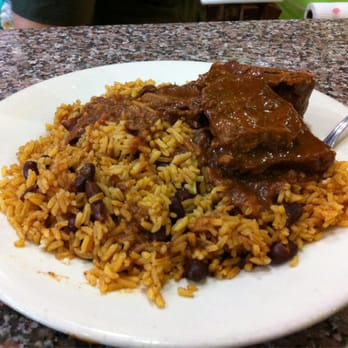 Acosta Restaurant - Bistec and brown rice and beans - Spanish Near Me - New York, New York