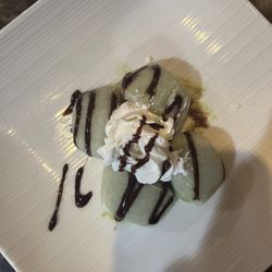 Wan Wang Restaurant - Green Tea Mochi