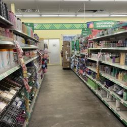 Dollar Tree - Skincare and hygiene aisle