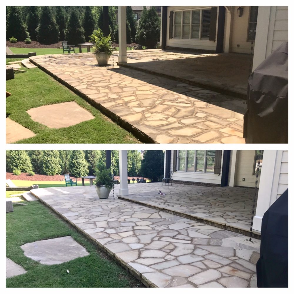 Slide of LCS Pressure Washing