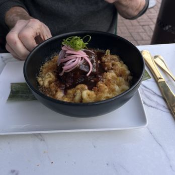 Helltown Kitchen - Short ribs over Mac and Cheese - New American Near Me - Provincetown, Massachusetts
