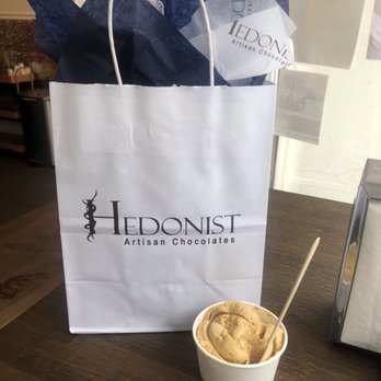 Hedonist Artisan Ice Cream - Candy from next door and some Salted Carmel Ice Cream - Ice Cream & Frozen Yogurt Near Me - Rochester, New York Hedonist Artisan Ice Cream - Candy from next door and some Salted Carmel Ice Cream - Ice Cream & Frozen Yogurt Near Me - Rochester, New York