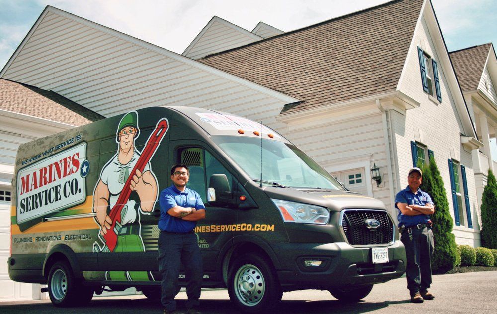 Slide of Marines Service Co - Winchester