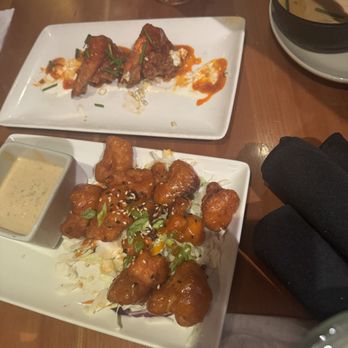 Redstone American Grill - Buffalo Cauliflower and Shrimp - Steakhouses Near Me - Oakbrook Terrace, Illinois
