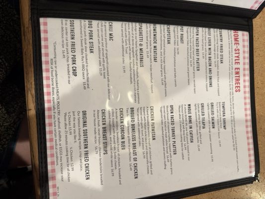 Menu photo 4 Gingham's Homestyle Restaurant Saint Charles, MO Menu photo 4 Gingham's Homestyle Restaurant Saint Charles, MO