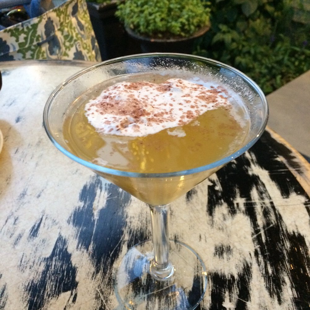 Pilgrim House - Signature cocktail with clementine vodka and a fig cream - Hotels Near Me - Provincetown, Massachusetts