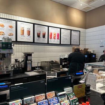 Starbucks - a coffee shop with a counter and menus - Coffee & Tea Near Me - Royal Palm Beach, Florida Starbucks - a coffee shop with a counter and menus - Coffee & Tea Near Me - Royal Palm Beach, Florida