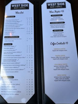 Menu photo 4 West Side Bar & Grill West Springfield, MA