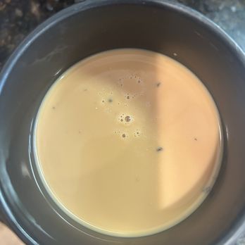 Chin Chin - I've never seen black floating things. Looks different than the usual Thai iced tea. - Chinese Near Me - Studio City, California Chin Chin - I've never seen black floating things. Looks different than the usual Thai iced tea. - Chinese Near Me - Studio City, California