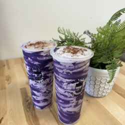 Taro Oreo Blended
