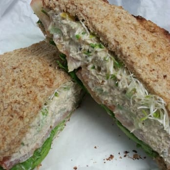 Grounds Bakery Cafe - Tuna salad on toasted chrunchy whole wheat - Bakeries Near Me - Long Beach, California Grounds Bakery Cafe - Tuna salad on toasted chrunchy whole wheat - Bakeries Near Me - Long Beach, California