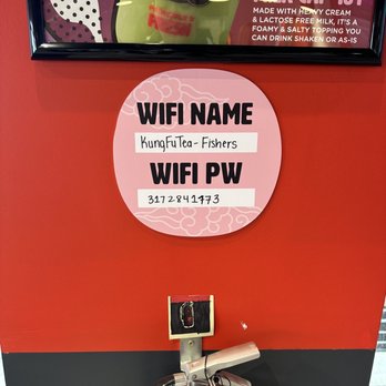 Kung Fu Tea - Wi-Fi - Bubble Tea Near Me - Fishers, Indiana
