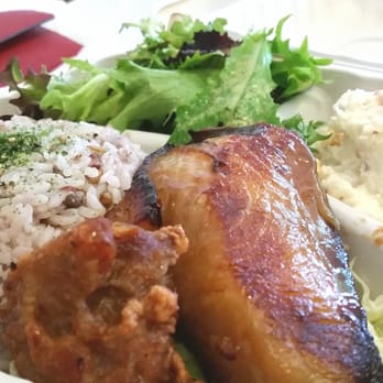 Mama-Ya Bishop Street Cafe - Miso Butterfish Bento $8.50 - Japanese Near Me - Honolulu, Hawaii Mama-Ya Bishop Street Cafe - Miso Butterfish Bento $8.50 - Japanese Near Me - Honolulu, Hawaii