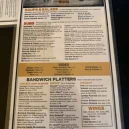 Lunch Menu