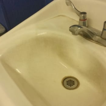 Pep Boys - Dirty bathroom sink at Pep Boys Olive St. - Auto Repair Near Me - Burbank, California Pep Boys - Dirty bathroom sink at Pep Boys Olive St. - Auto Repair Near Me - Burbank, California
